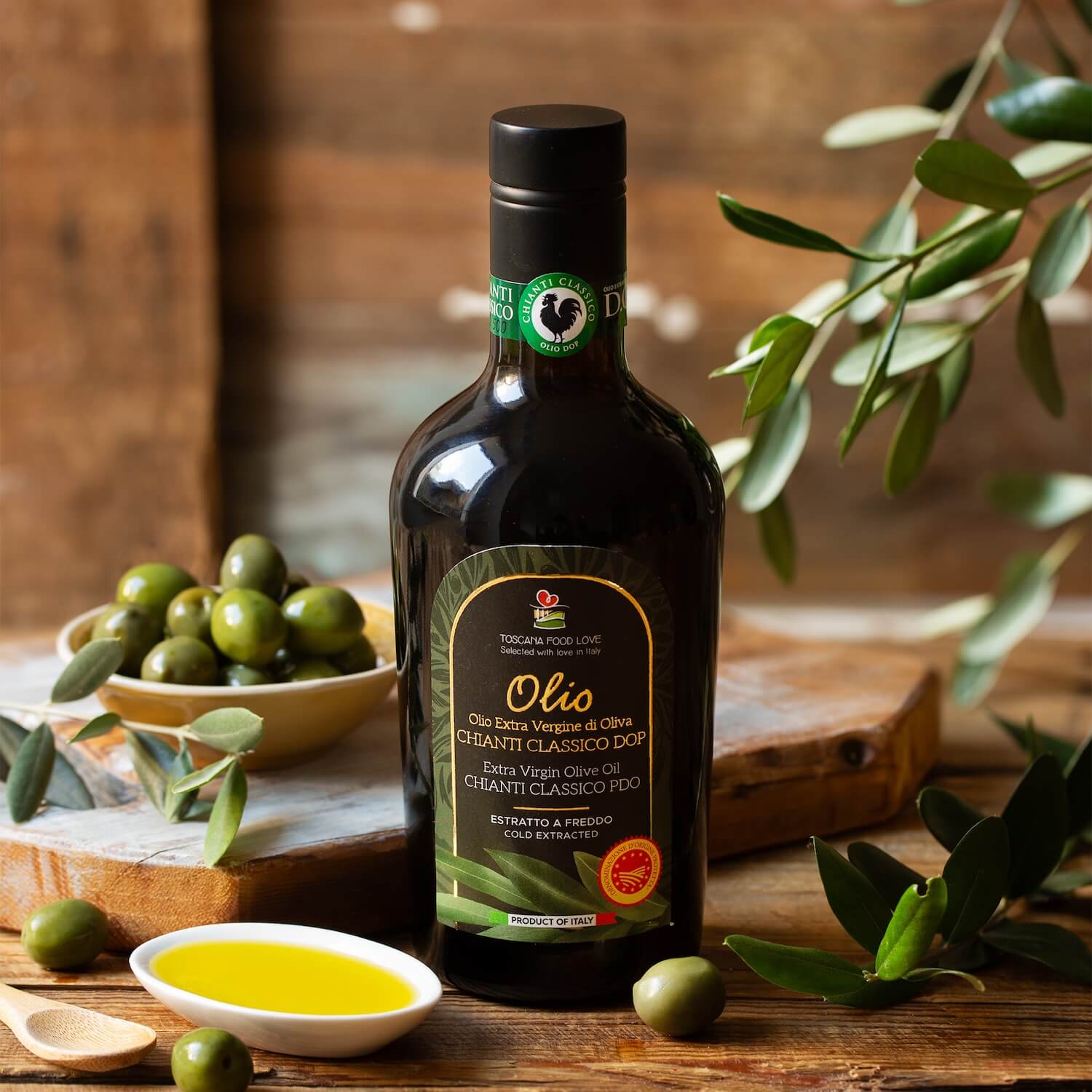 Toscano DOP and PGI Extra Virgin Olive Oil Trio | PGI Light, Chianti DOP & PGI Intense