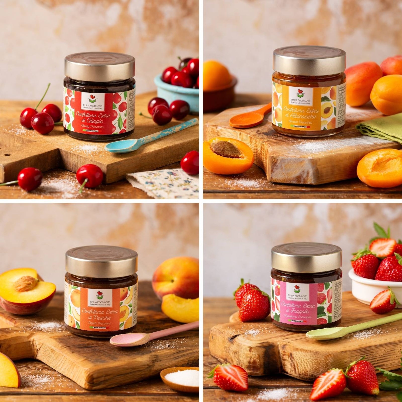 Artisanal Fruit Preserves Tasting (4 Jars)