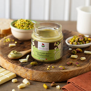 White Chocolate and Pistachio Spread