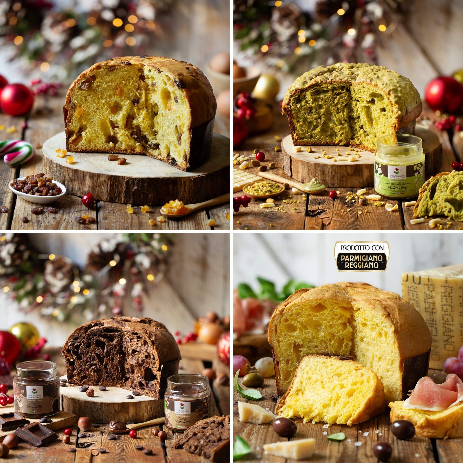 Panettone Tasting - 3 Sweet + 1 Savory